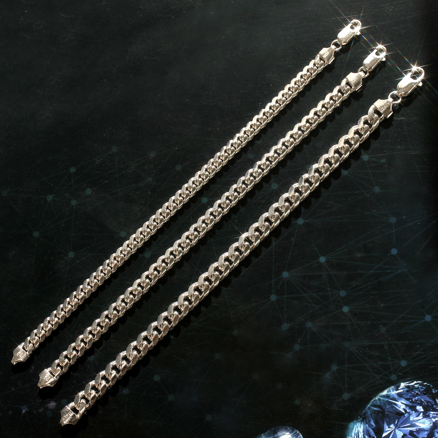 Luxe Cuban Curb Chain Bracelet