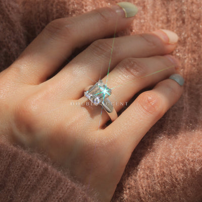 Still Clarity Ring by Double Accent