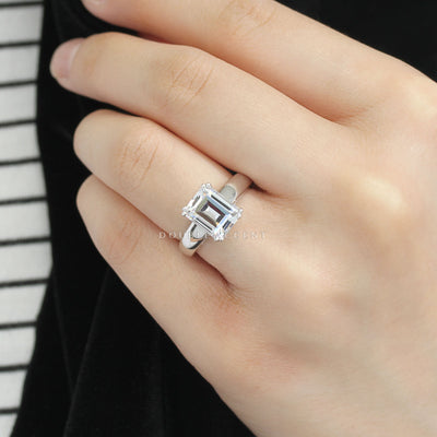 Still Clarity Ring by Double Accent