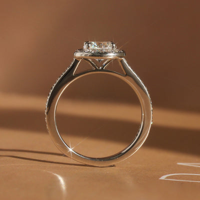The 1 Carat Halo Ring