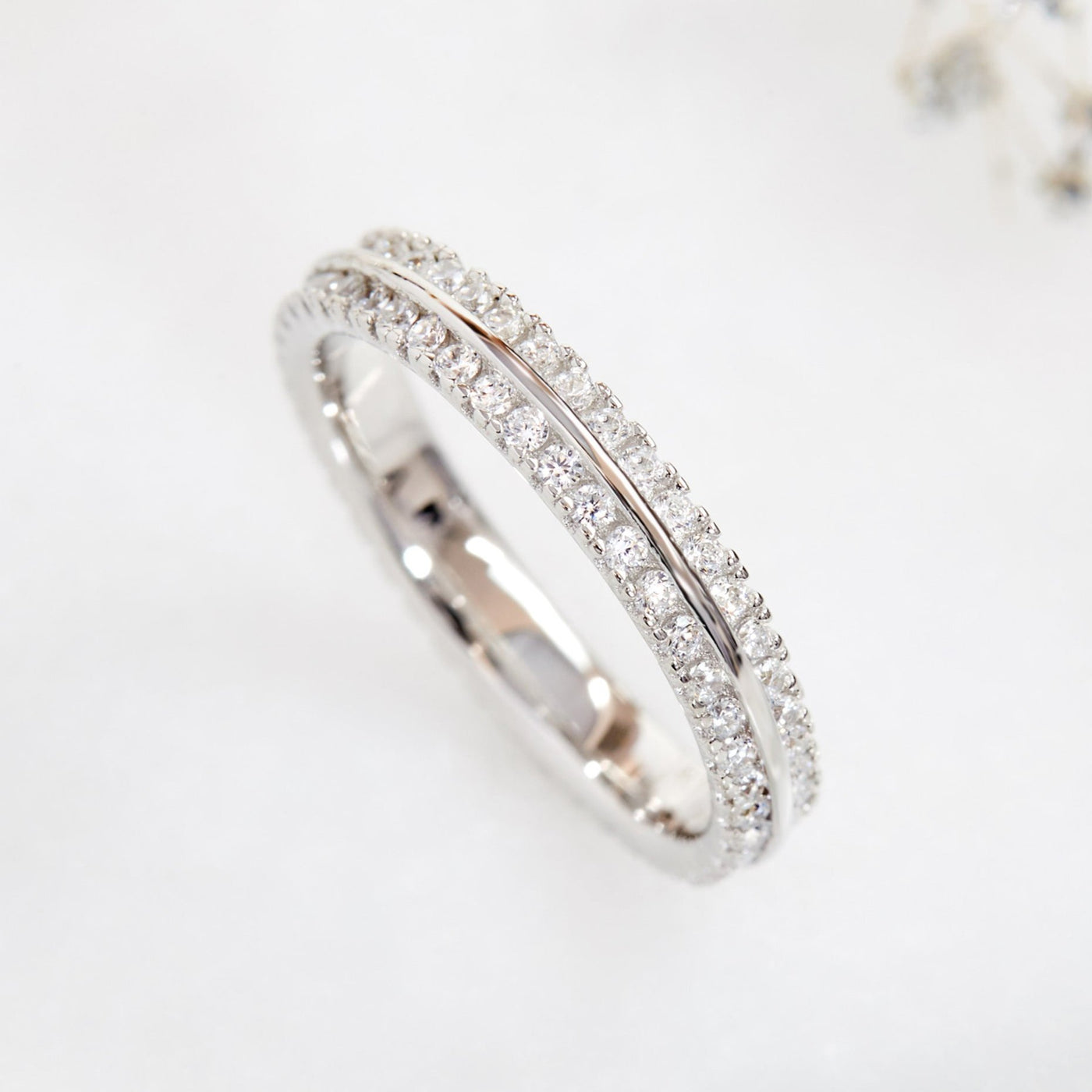 Double Glow Eternity Band