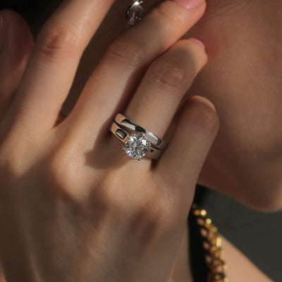 Radiant Balance Ring Set