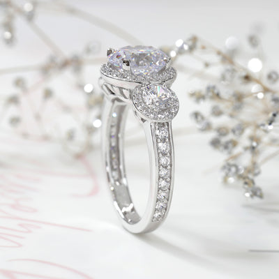 Opulent Halo Ring