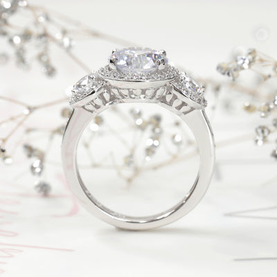 Opulent Halo Ring