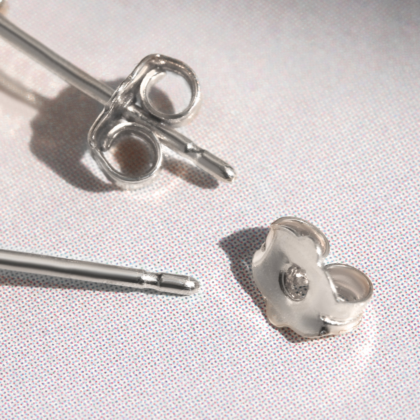 14K Earring Backs Only, Post Thickness 0.65mm, Sold as single piece, Not as a pair