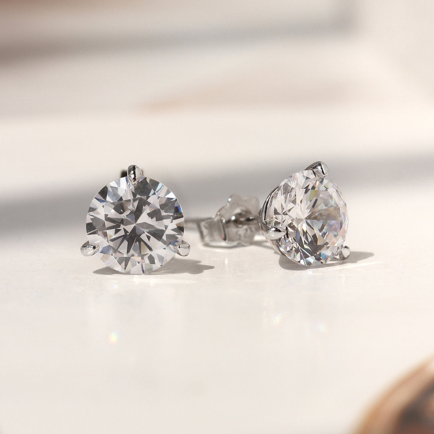 Clarity Martini Studs