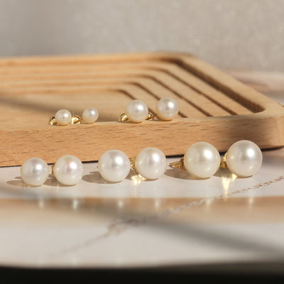 Lustre Pearl Studs