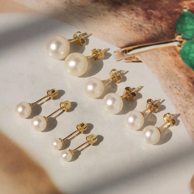 Lustre Pearl Studs