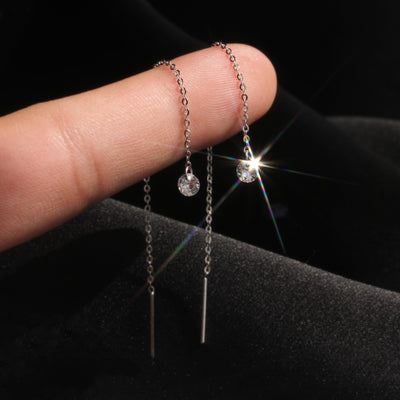 Sparkle with Every Step: Orbit Radiance Star Threader Earrings