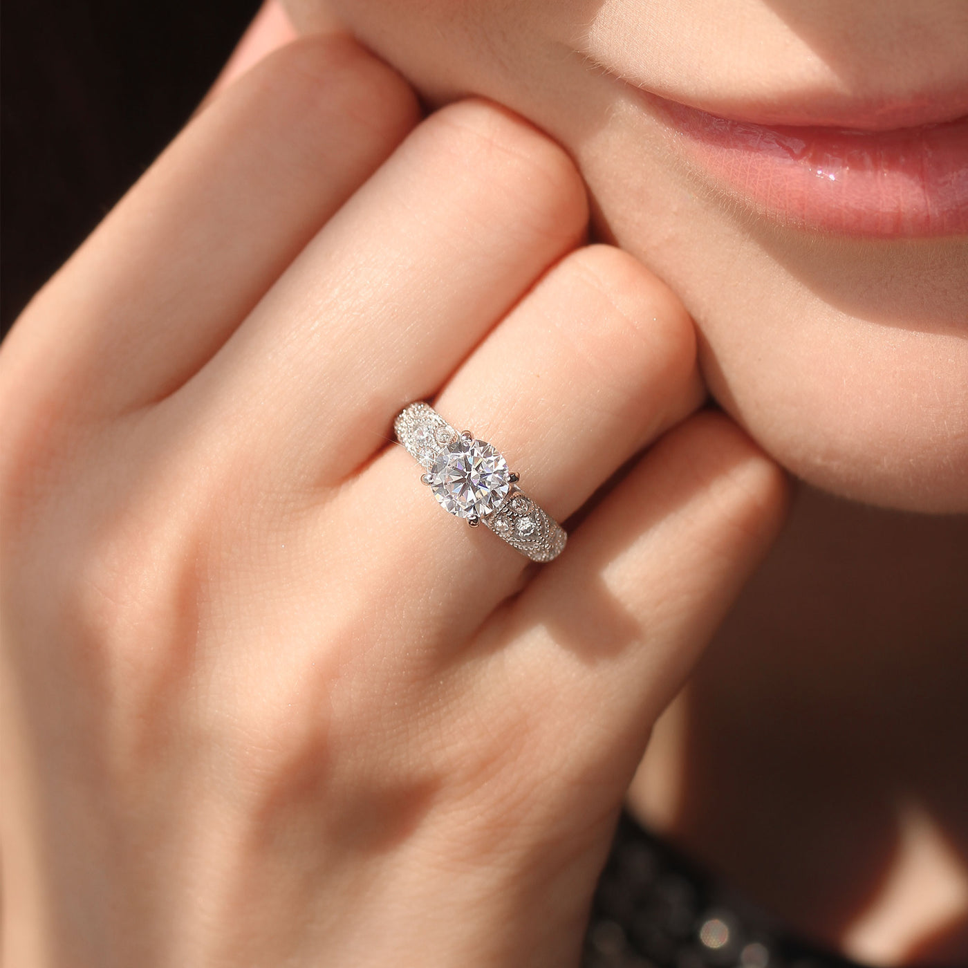 Heirloom Filigree Romance Ring