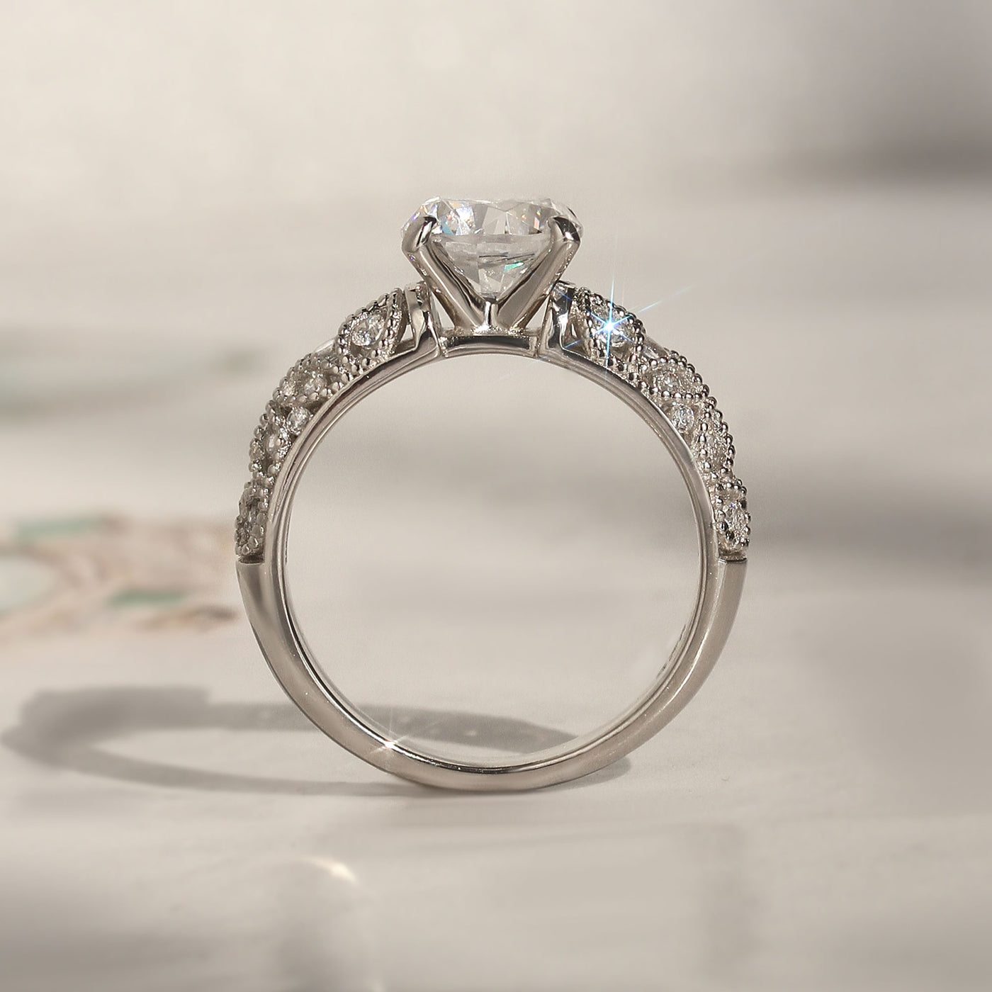 Heirloom Filigree Romance Ring