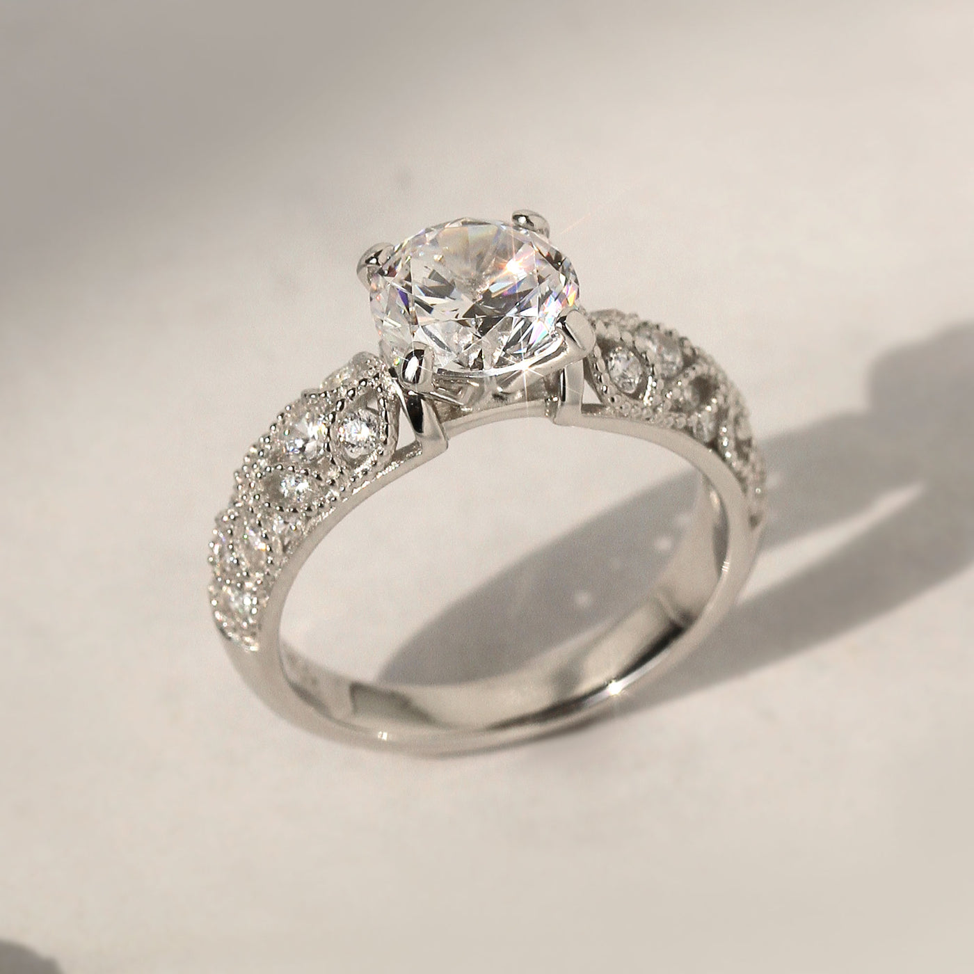 Heirloom Filigree Romance Ring