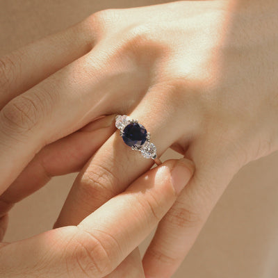 Blue Breeze Promise Ring