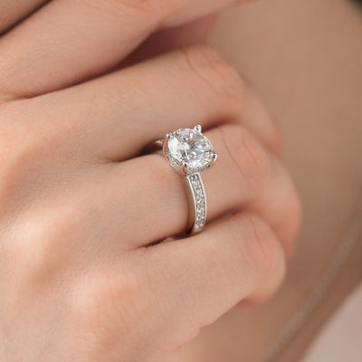 Brilliant 2.75 CT Solitaire Ring