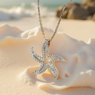 Fortune Starfish Necklace