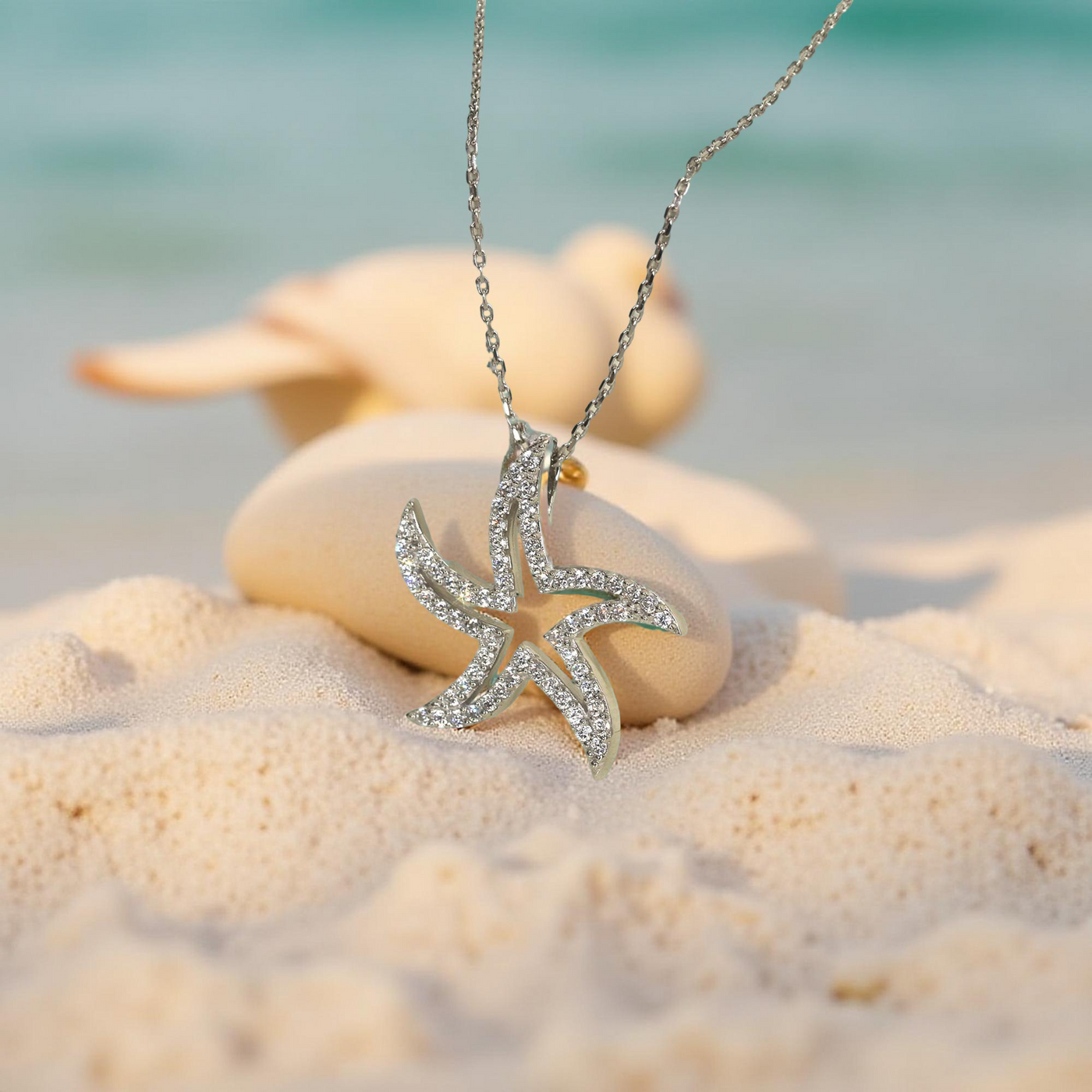 Fortune Starfish Necklace