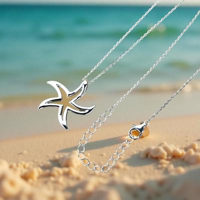 Fortune Starfish Necklace