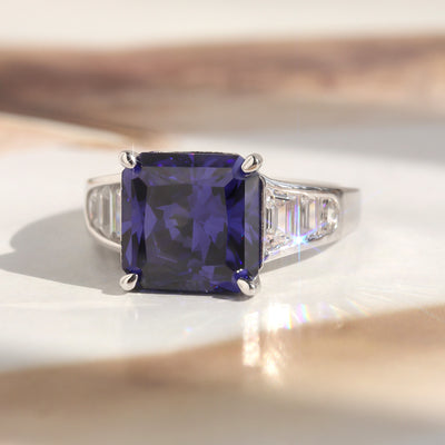 Selene Twilight Tanzanite Ring