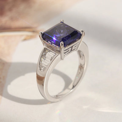 Selene Twilight Tanzanite Ring