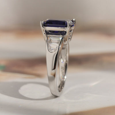 Selene Twilight Tanzanite Ring