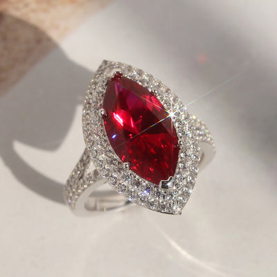 July Empress Ruby Ring