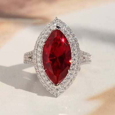 July Empress Ruby Ring