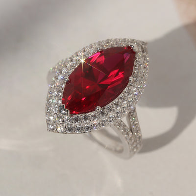 July Empress Ruby Ring