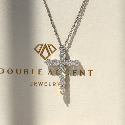 Enduring Glow Cross Necklace