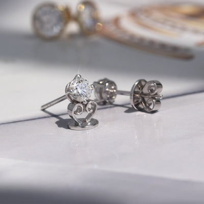 Brilliant Sparkle Lab Diamond Studs