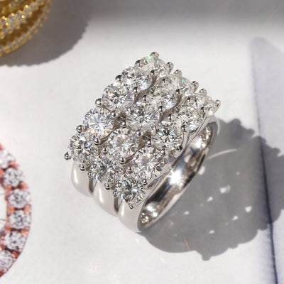 Lux Five-Stone Diamond Ring