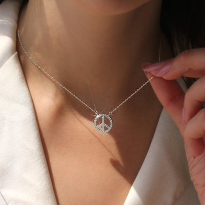 Zenith Peace Pendant Necklace