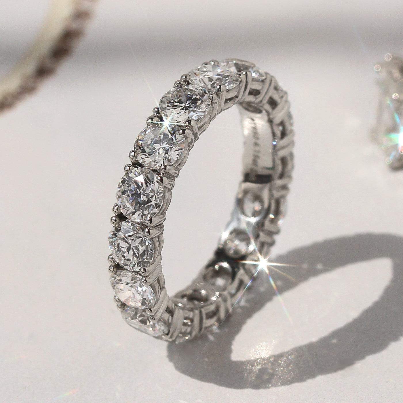 Lab Diamond Eternity Ring