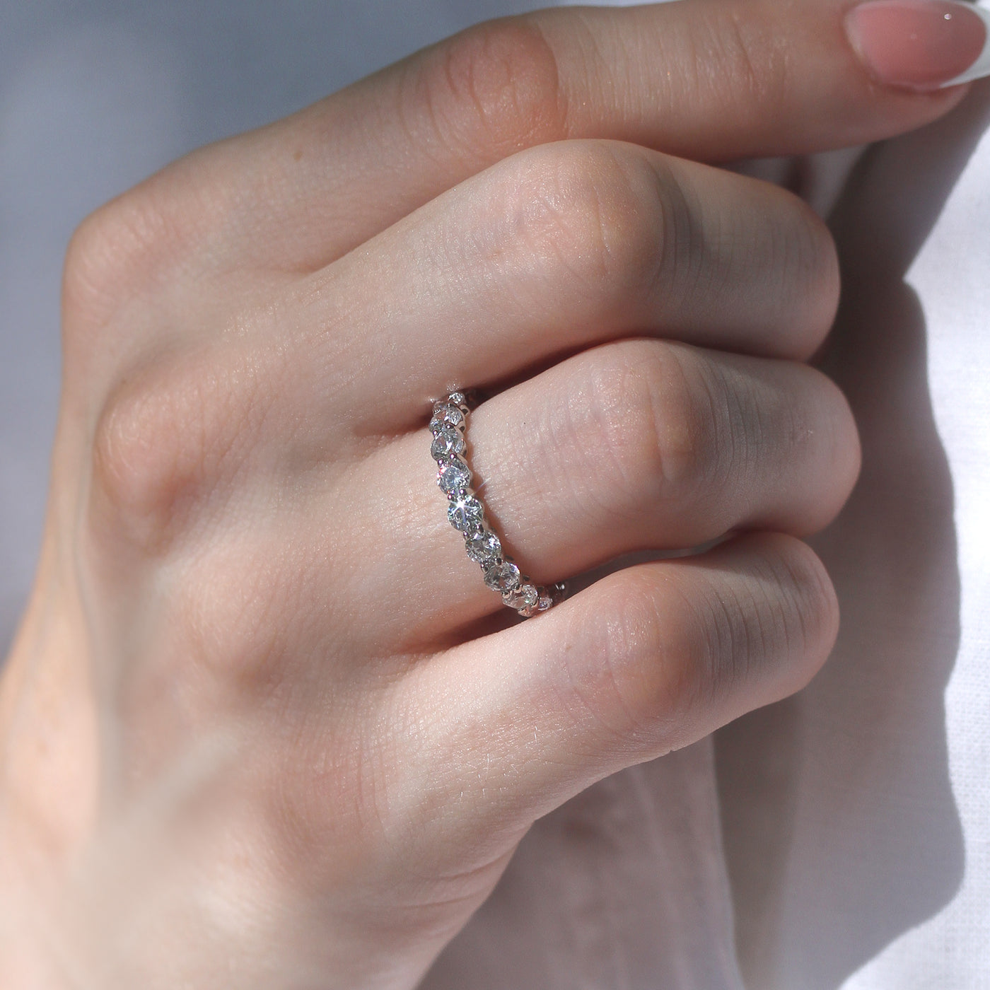 Lab Diamond Eternity Ring