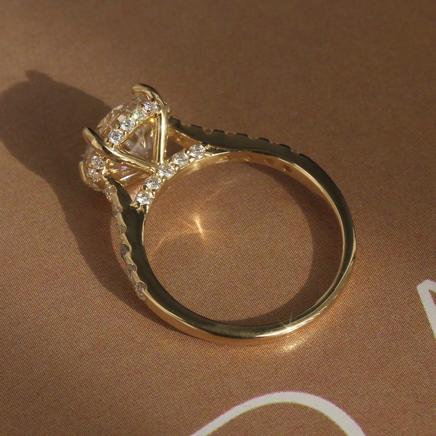Lustrous Legacy: Hidden Halo 3 Carat Brilliant Ring