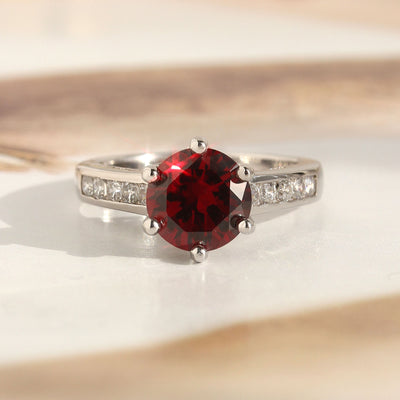 Royal Garnet Vintage Ring