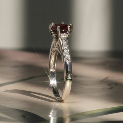 Royal Garnet Vintage Ring