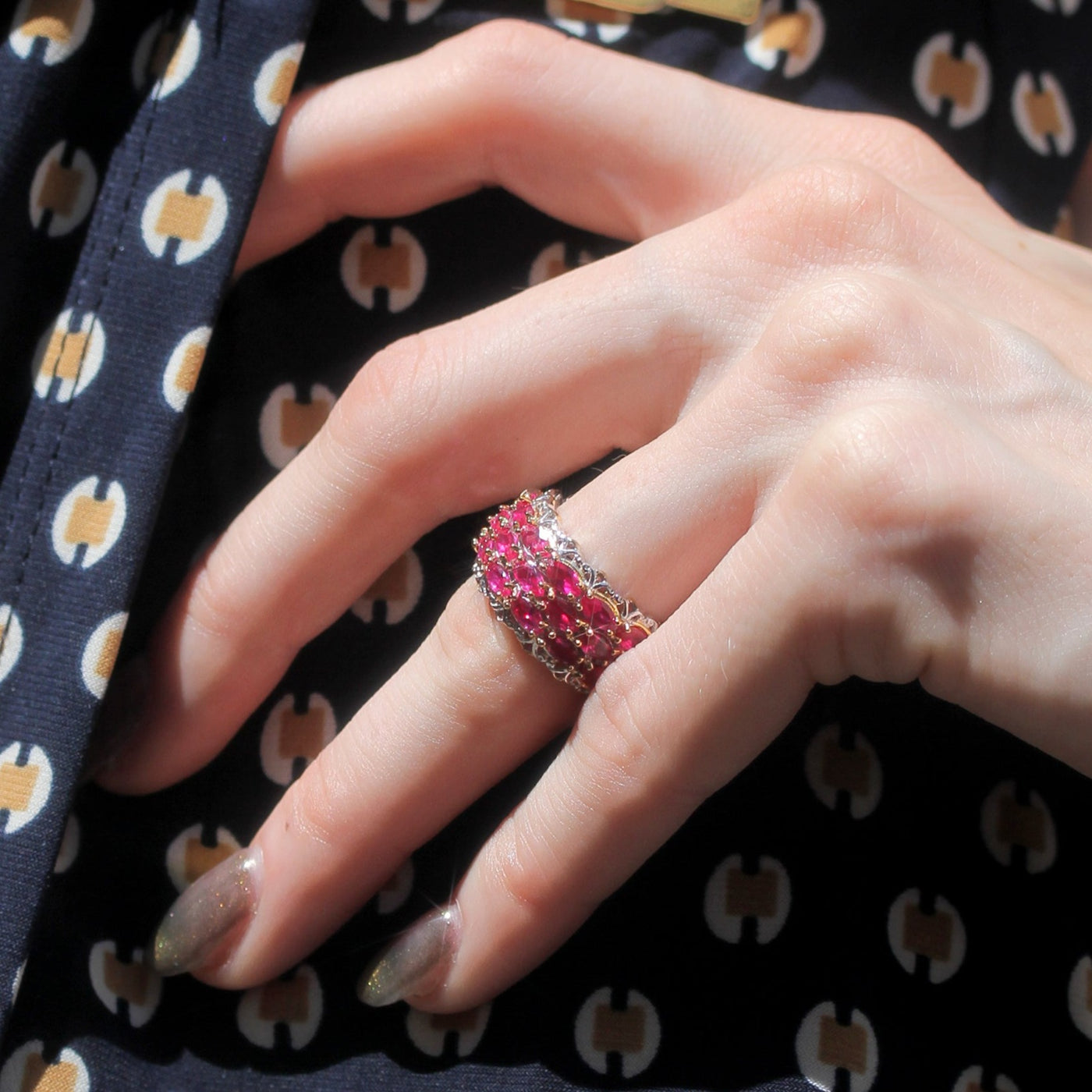 Regal Ruby Marquise Reverie Ring