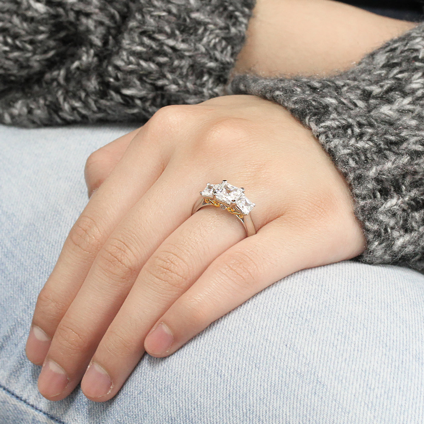 Golden Memory Ring