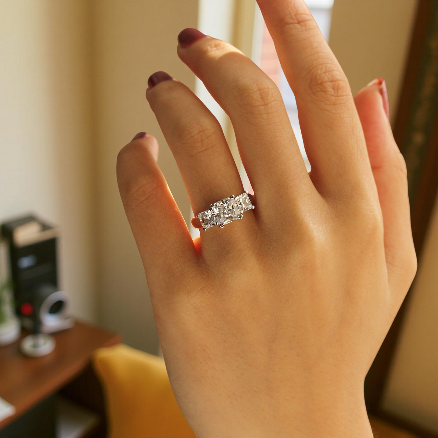 Golden Memory Ring