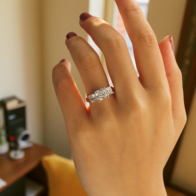 Golden Memory Ring
