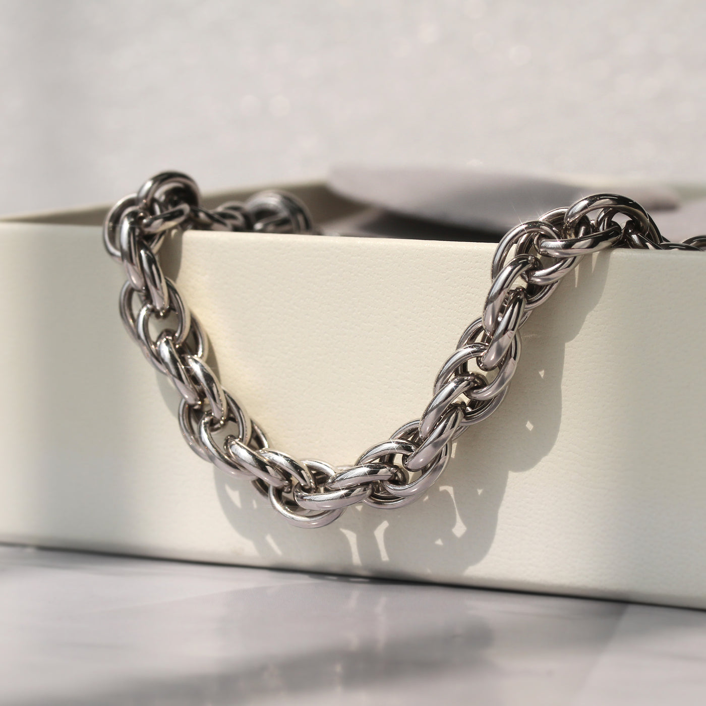 Bold Rope Chain Bracelet