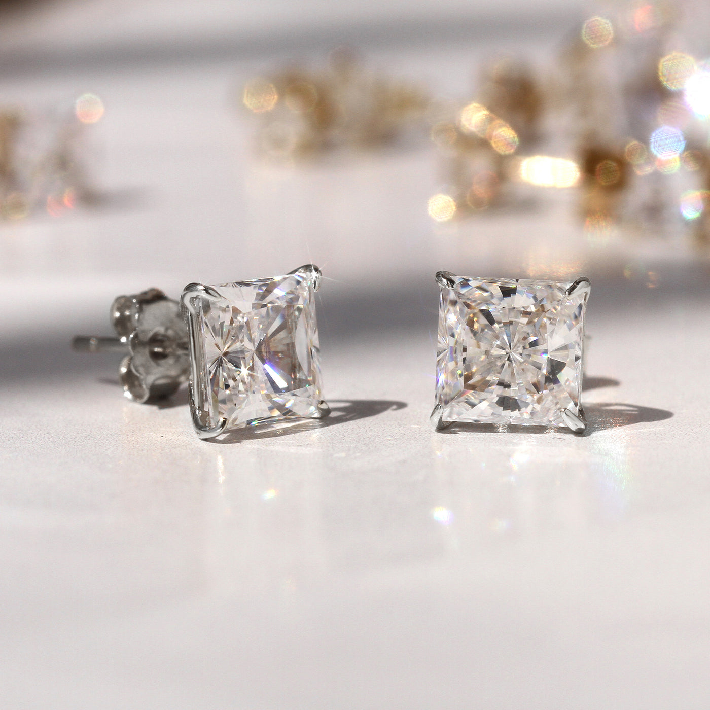 Precious Princess Gem Stud Earrings