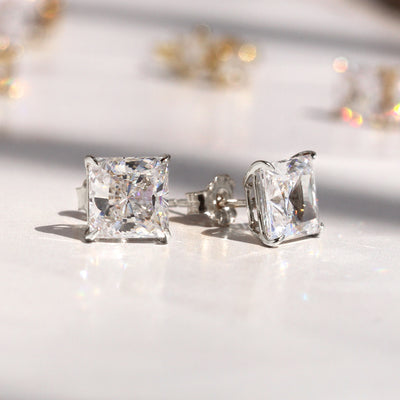 Precision Brilliance Princess Studs