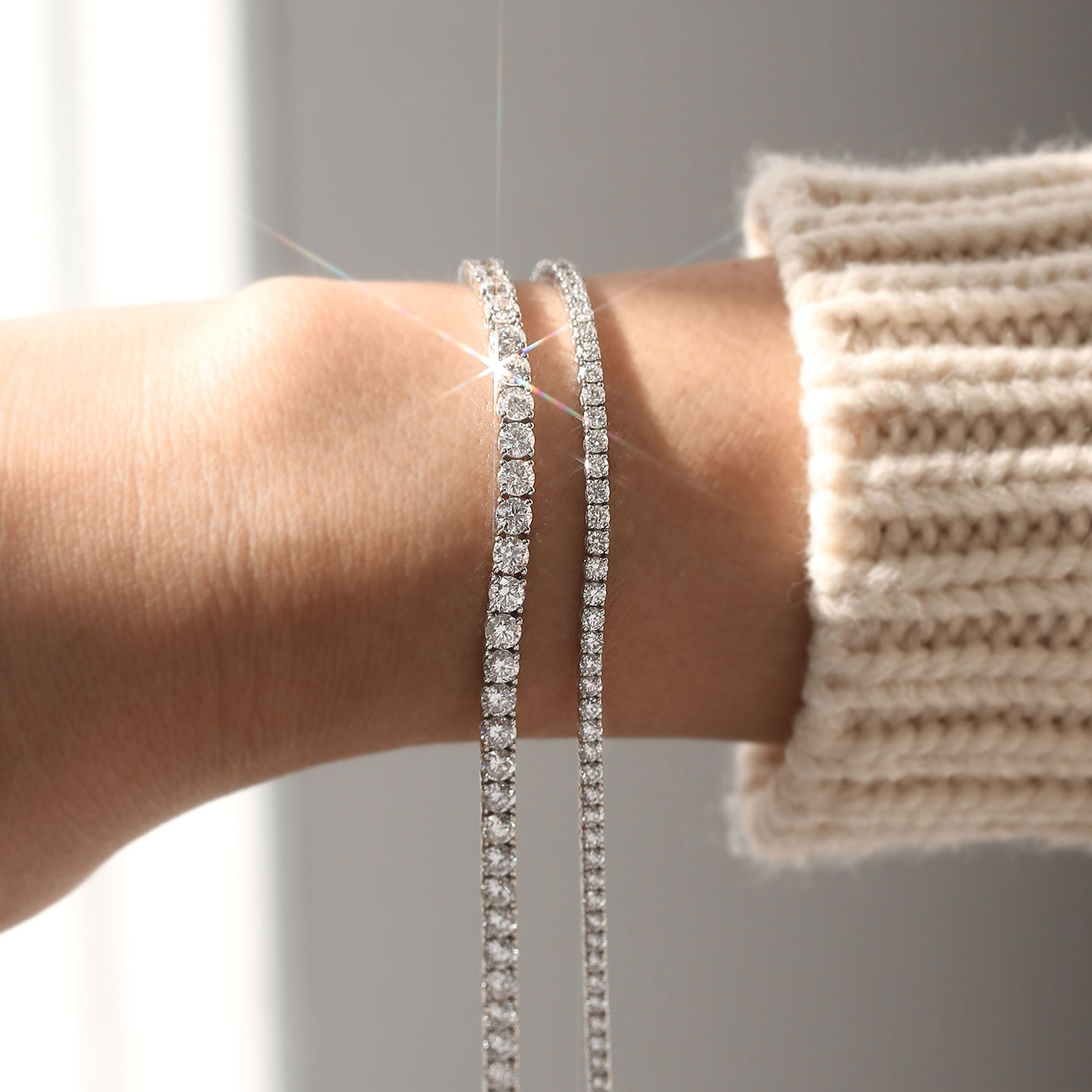 Radiant Confidence Tennis Bracelet