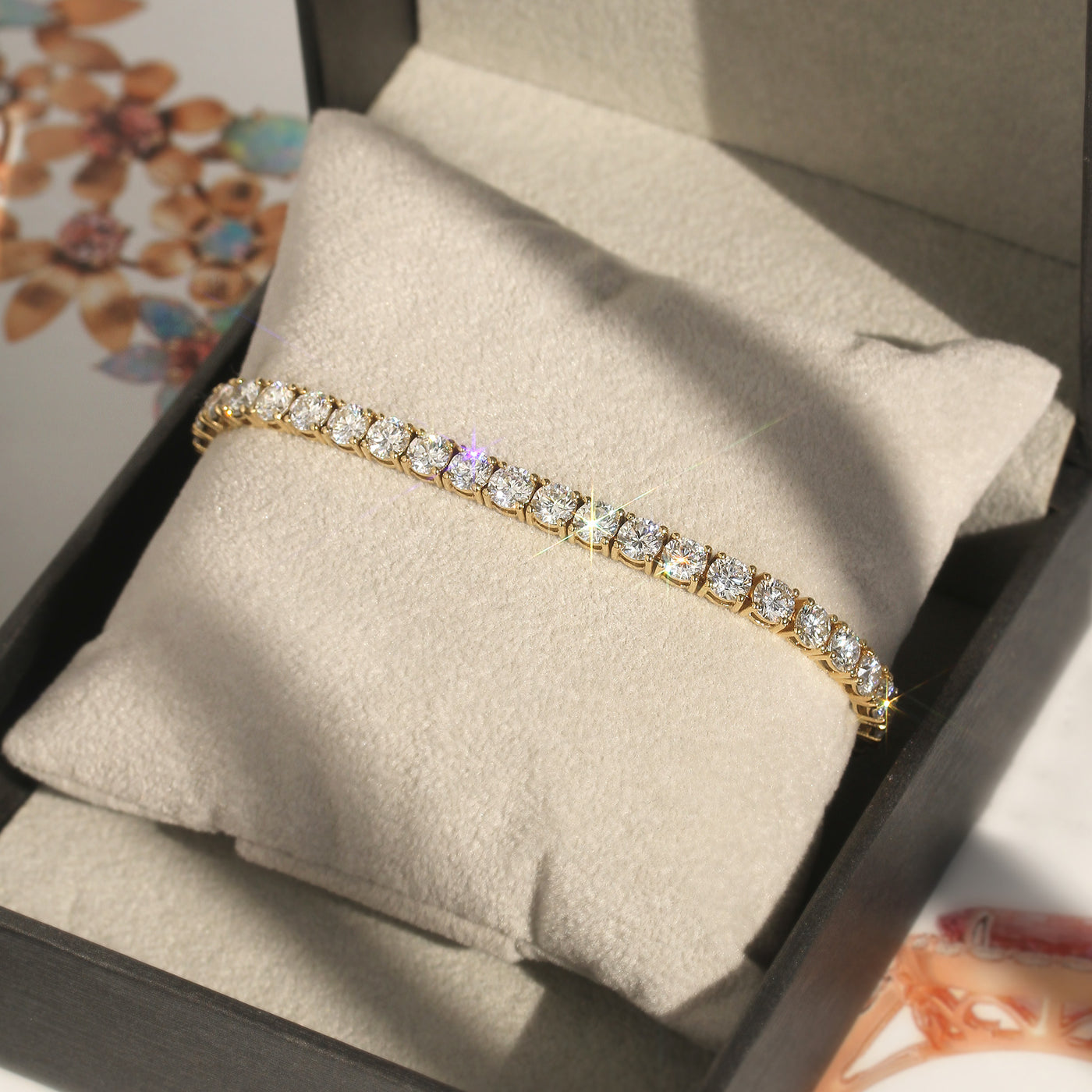 Radiant Confidence Tennis Bracelet