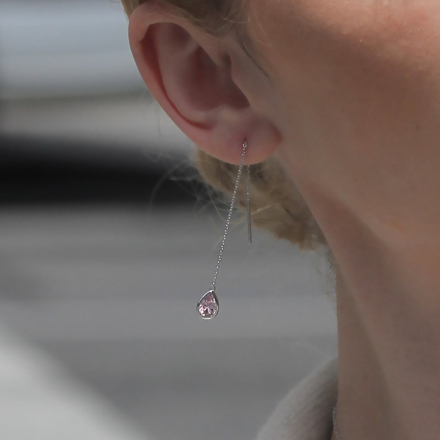 Orbit Gleam Adjustable Threaders, Pink Diamond