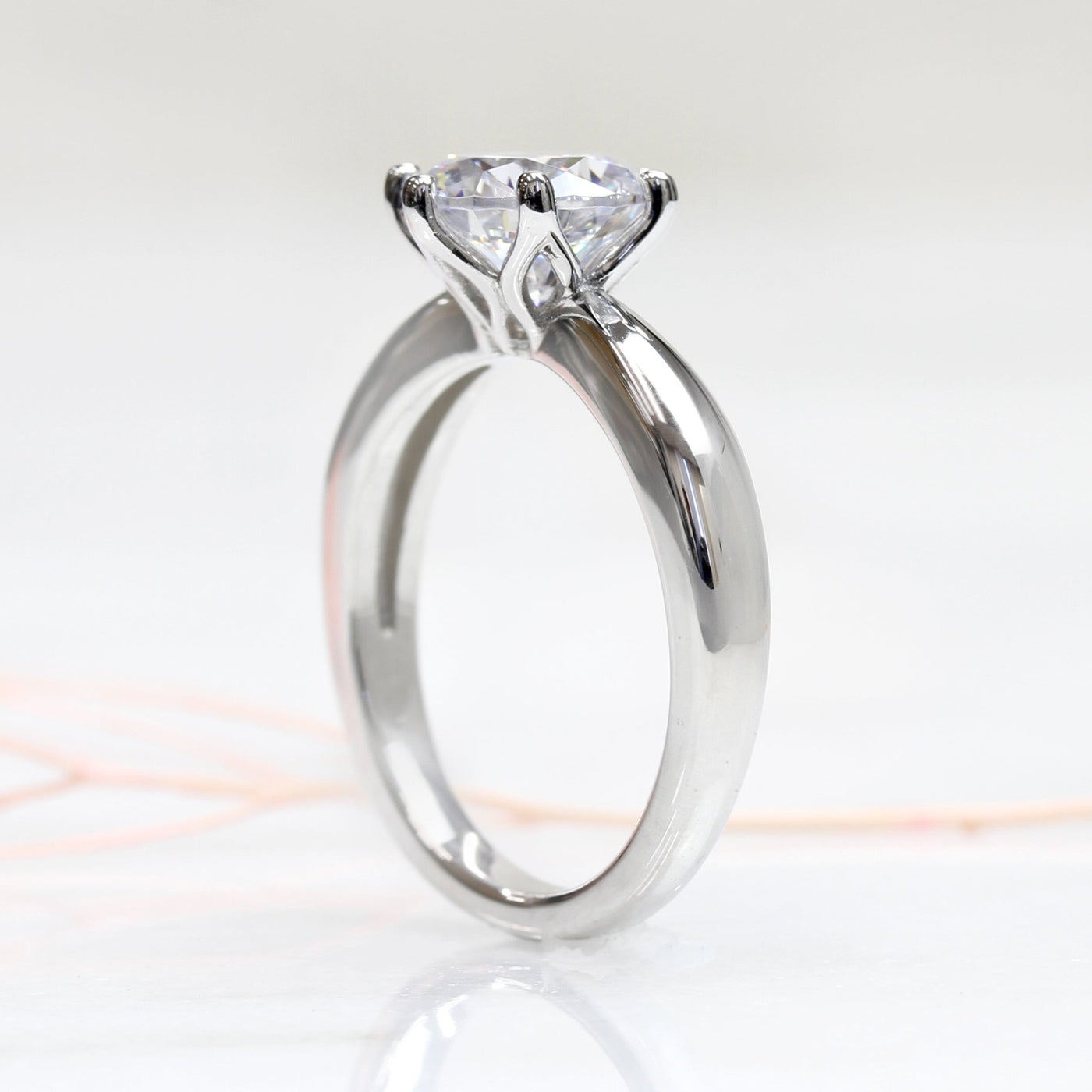 2 CT Starlight Solitaire Ring