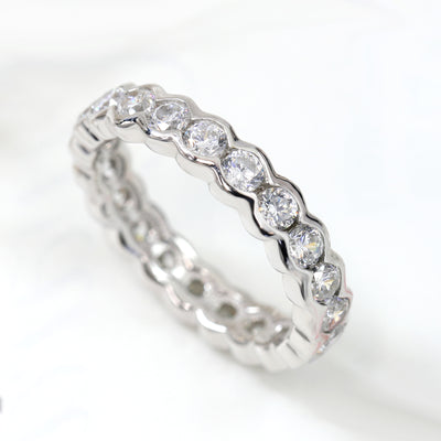 Sterling Constellation Full Circle Ring