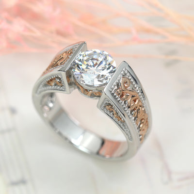 1.25 CT Vintage Edwardian Engagement Ring
