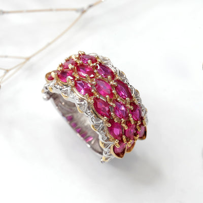 Regal Ruby Marquise Reverie Ring